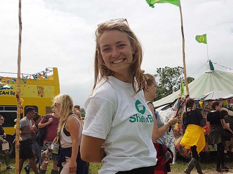 ShelterBox volunteer Emily