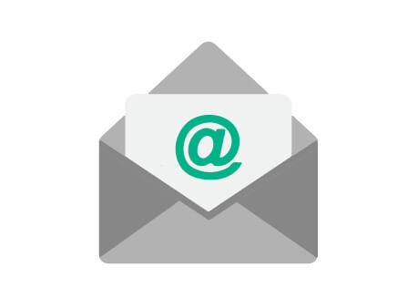 Email envelope illustration