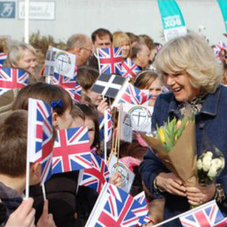 HRH The Duchess of Cornwall and ShelterBox