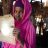 Rahma Somaliland holding luminAid solar light