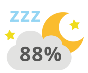 Moon - sleep - illustration