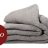 grey blanket aid item