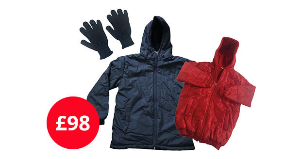 Winter clothing bundle £98