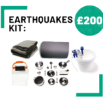 Items in earthquakes disaster kit
