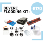 Items in a severe flooding kit