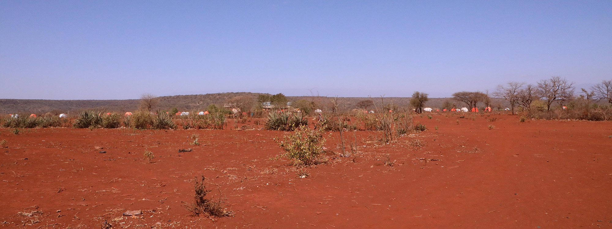 Dry landscape in Ehtiopia, which has experienced drought due to the climate crisis