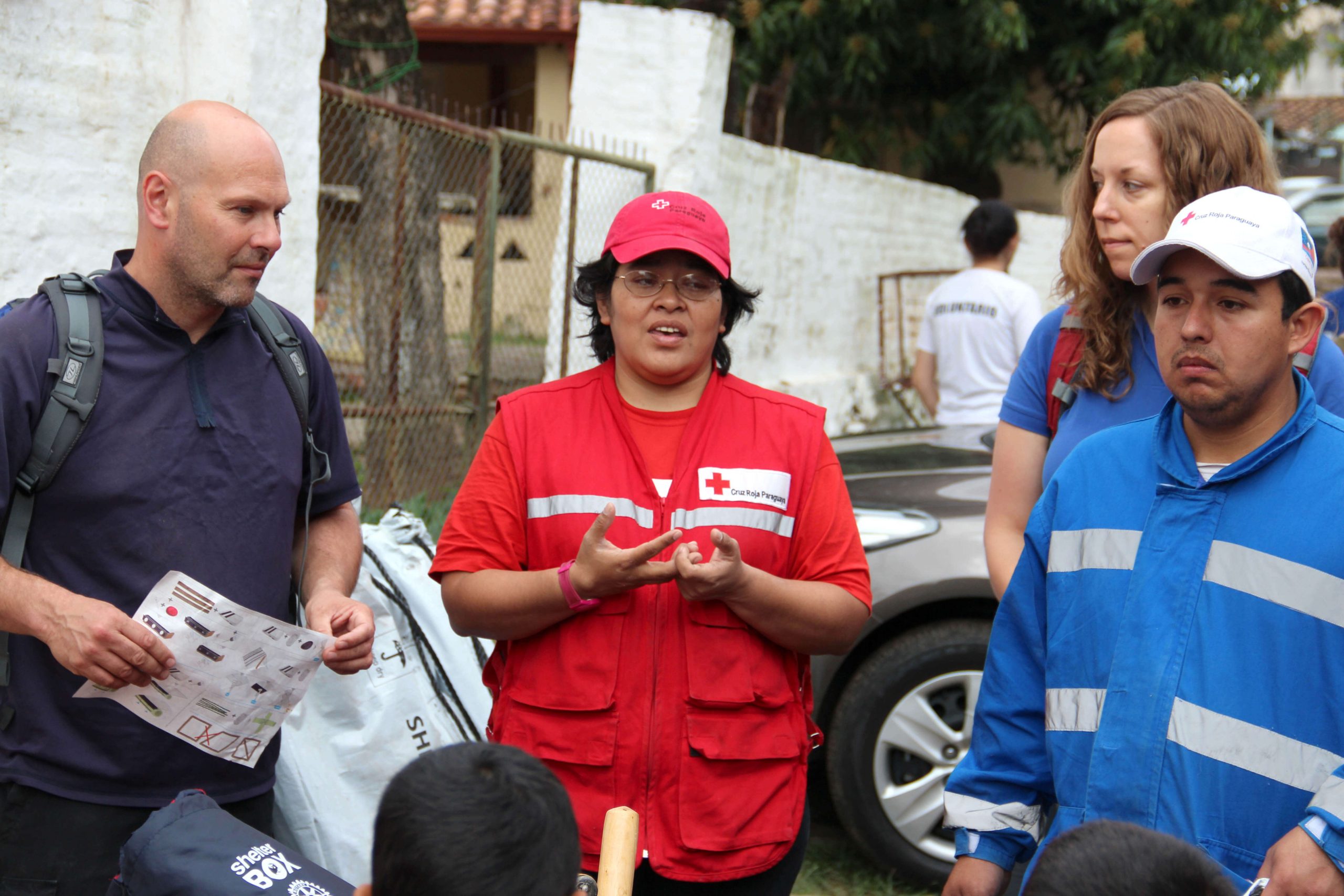 ShelterBox and Red Cross responding to flooding in Paraguay in 2014