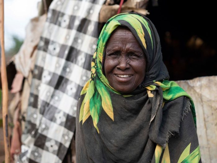 Women wearing head scarf in Somalia